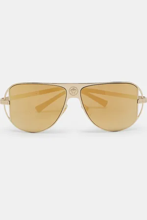 VERSACE Mirrored MOD. 2212 Aviator Sunglasses