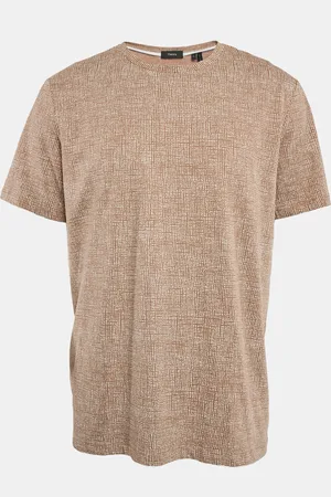 THEORY Stone Thordon Print Jersey T-Shirt XL