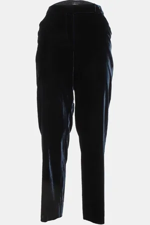 Giorgio Armani Velvet Tailored Trousers M/Waist 32"