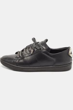 Saint Laurent Saint Laurent Leather Ayers Signature Court Lips Sneakers Size 37