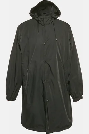 Givenchy Synthetic Hooded Long Jacket XL