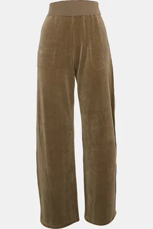 Sonia by Sonia Rykiel Velvet Wide-Leg Trousers S