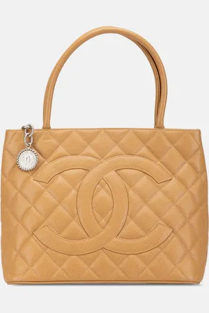 CHANEL Caviar Medallion Tote Bag