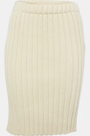 Dolce & Gabbana Rib Knit Pencil Skirt S