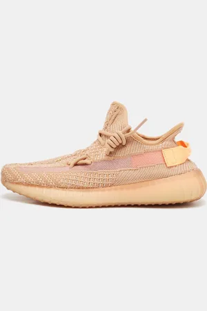 adidas Knit Fabric Boost 350 V2 Clay Sneakers Size 41 1/3