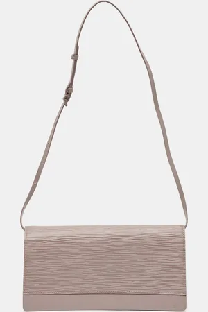 LOUIS VUITTON Lilac Epi Leather Honfleur Clutch Bag