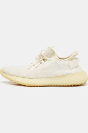adidas Knit Fabric Boost 350 V2 Cream Sneakers Size 42