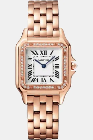 Cartier 18K Rose Gold Panthere de 27 mm