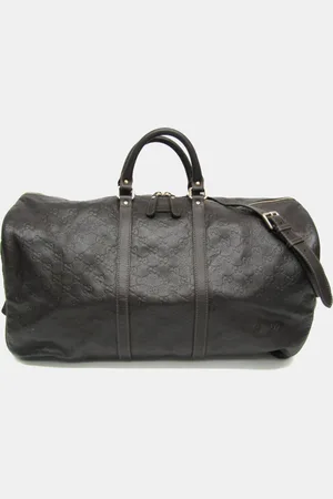 Gucci Dark Leather ssima Handbag