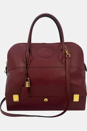 Hermès Rouge Epsom Leather Macpherson Bag