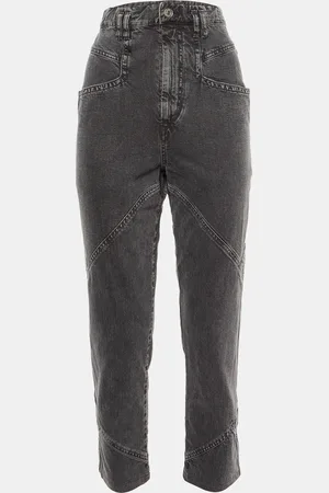 Isabel Marant Denim Eloisa Paneled Boyfriend Jeans S/Waist 28"