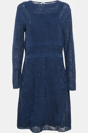 M Missoni Jacquard Knit Knee-Length Dress L