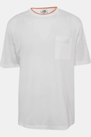 Hermès Hermès Cotton Piqures Sellier T-Shirt XXL
