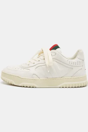 Gucci Leather Re-Web Sneakers Size 36.5