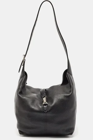 Gucci Leather Jackie 1961 Shoulder Bag