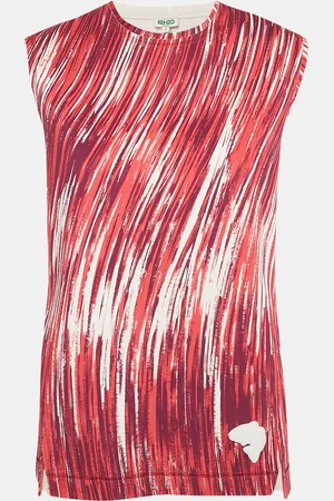 Kenzo /Multicolor Printed Jersey Sleeveless Tunic S