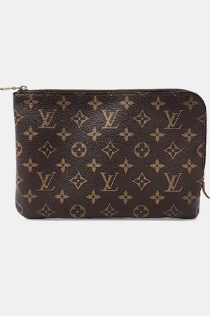 LOUIS VUITTON Monogram Canvas PM Etuille Voyage Clutch Bag
