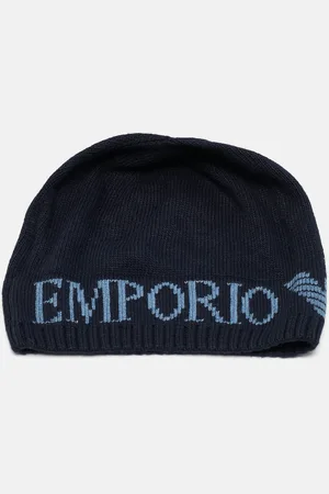 Emporio Armani Logo Knit Beanie