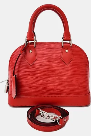 LOUIS VUITTON Leather Epi Alma BB Bag
