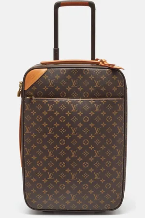 LOUIS VUITTON Monogram Canvas Business Pegase Legere 55 Luggage