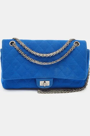 CHANEL Quilted Jersey Reissue 2.55 Classic 226 Flap Bag