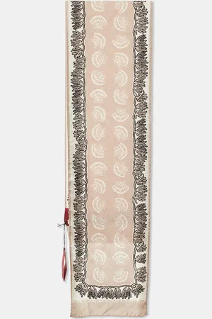 VALENTINO Shell Print Silk Stole