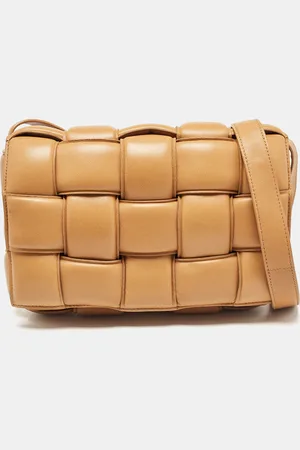 Bottega Veneta Intreccio Leather Padded Cassette Shoulder Bag