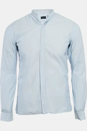 Lanvin Pinstripe Cotton Long Sleeve Shirt S