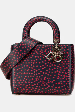 Dior Leather Medium I Love Paris Lady Tote Bag