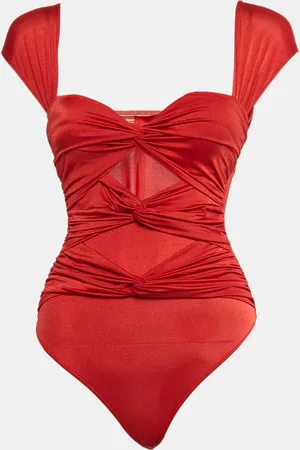 VALENTINO Wolford Lycra String Bodysuit S