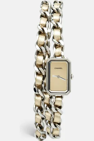 CHANEL Mirror Stainless Steel Leather Premiere Limited Edition H5583 Women