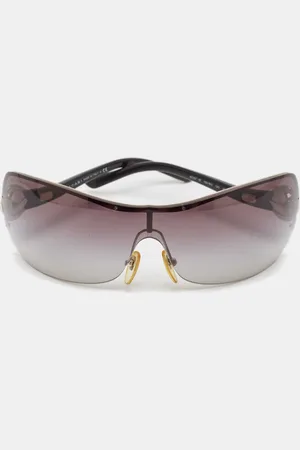 Bvlgari Gradient 6050-B Crystals Shield Sunglasses