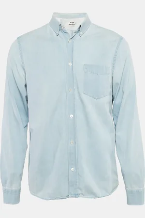 Acne Studios Isherwood Denim Long Sleeve Shirt M