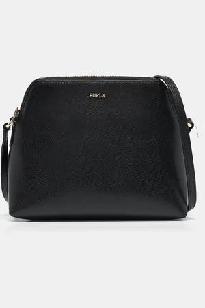 Furla Leather Dome Crossbody Bag