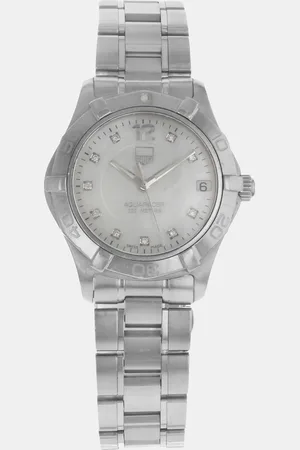 Tag Heuer MOP Stainless Steel Aquaracer WAF1312.BA0817 Quartz Women
