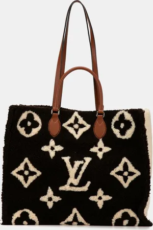 LOUIS VUITTON Shearling Teddy OnTheGo GM Tote Bag