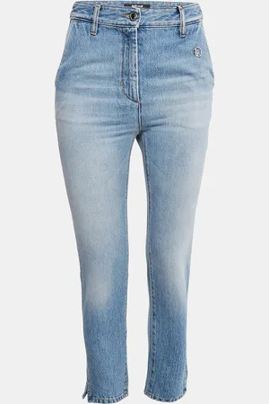 Roberto Cavalli Washed Denim Skinny Jeans S Waist 26"