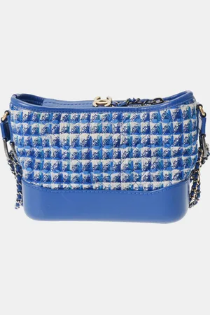 CHANEL Tweed/Calf Small Gabrielle de Hobo Shoulder Bag