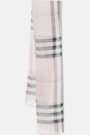 Burberry Children Check Cotton Voile Scarf