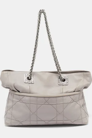 Dior Cannage Leather Granville Chain Link Tote