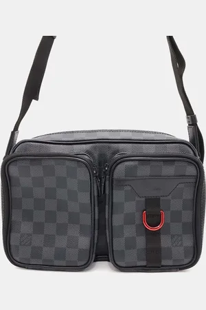 LOUIS VUITTON Damier Graphite Utility Messenger Bag