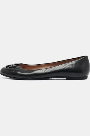Tory Burch Leather Lowell Ballet Flats Size 37.5