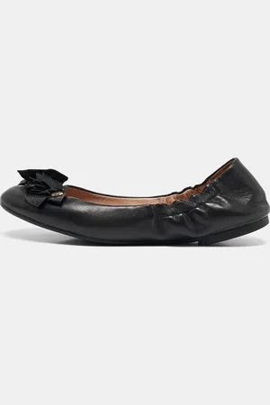 Tory Burch Leather Blossom Ballet Flats Size 37.5