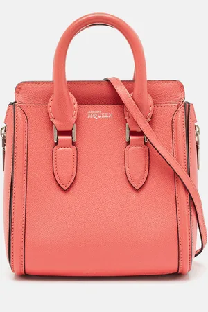 Alexander McQueen Leather Mini Heroine Shoulder Bag