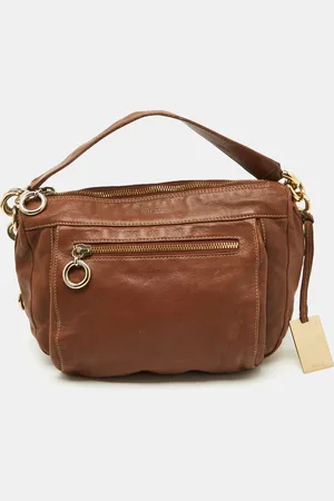 Furla Leather Pebbled Hobo