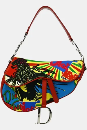 Dior Christian Mania Saddle Handbag