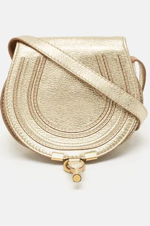 Chloé Leather Small Marcie Saddle Bag