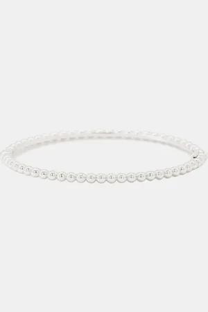 Van cleef 18K Gold Perlee Gold Pearl Bracelet Medium