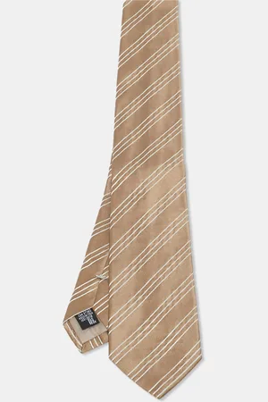 Emporio Armani Striped Silk Classic Tie