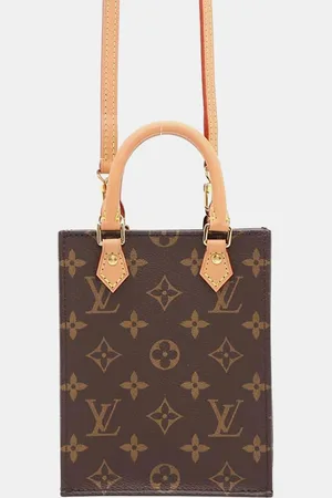 LOUIS VUITTON Monogram Petit Sac Plat Bag